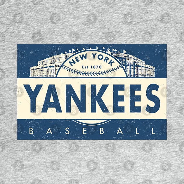 Throwback New York Yankees 2 by  Buck Tee by Buck Tee